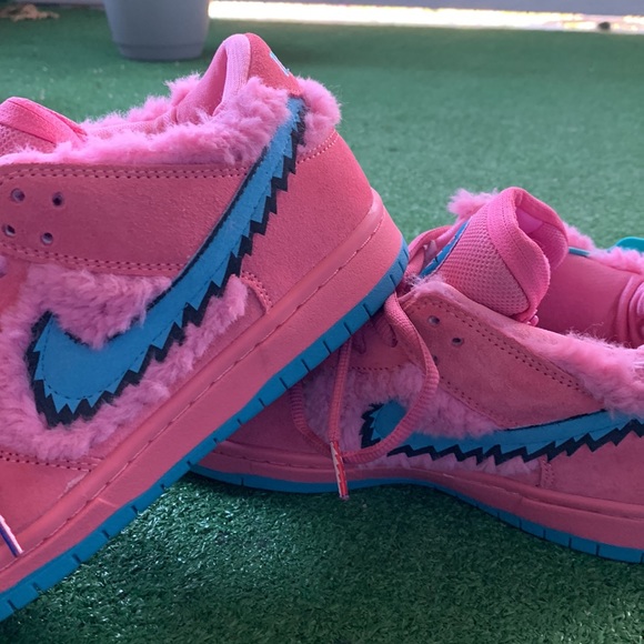 Grateful Dead Pink Nike SB dunks NWT - Picture 4 of 8